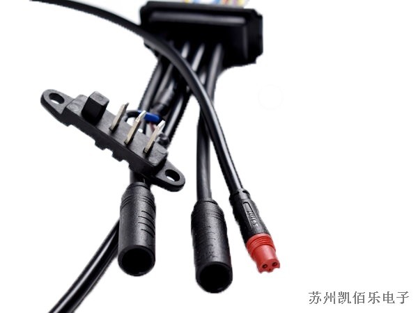 電動輪椅防水線束細節
