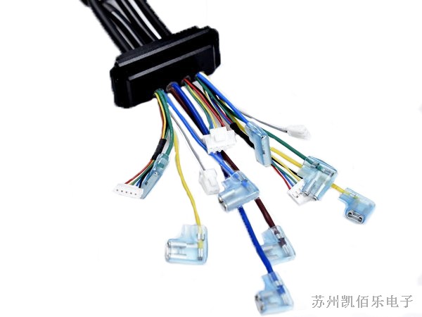 電動輪椅防水線束細節